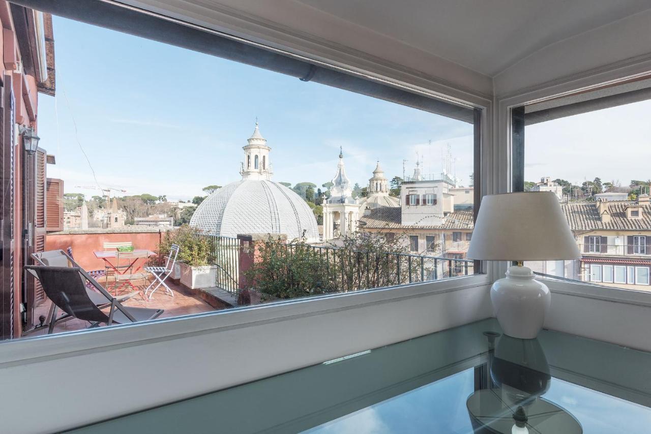 Paradiso Penthouse Apartment Rome Bagian luar foto